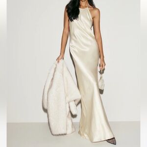 NWT Reformation Jeany Silk Dress